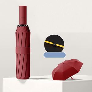 Custom 8 Panels 16-<b>Ribbon</b> Wholesale Automatic Sun and Rain Protection Anti-Ultraviolet Thick Windproof Umbrella - Product Image 1
