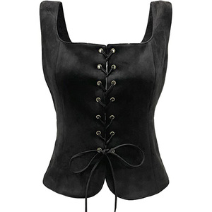 Corsetto Rinascimentale da Donna con Lacci, Bustino Vintage, Top per Costume da Pirata - Product Image 3
