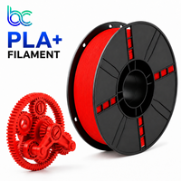 Filamen Printer 3D Becreative Upgraded PLA+ Kinerja Tinggi Alternatif ABS Diameter 1.75mm Suhu Pencetakan 205-215