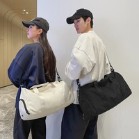 Macaron Kurzstrecken-Reisetasche für Damen, große Kapazität, Sport- und Fitnesstasche für Herren, Handtasche, Umhängetasche, Wickeltasche aus atmungsaktivem Nylon-Polyester