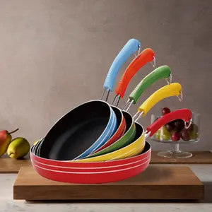 Export Color Mini Frying Pan Gift Pot Aluminum Composite Bottom Non Stick Pan Egg Pan