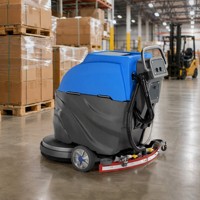 Nettoyeur-sécheur de sols autopropulsé CleanHorse X3 530 mm, 2200 m²/h, batterie 24 V 85 Ah, machine de nettoyage pour entrepôts et usines, OEM