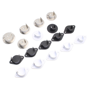 Soporte de Brida de Acero Inoxidable Jin Aoding de 19mm, 22mm, 25mm, 28mm, 32mm, 35mm, 38mm para Barras de Armario, Toalleros y Rieles de Ropa - Product Image 2