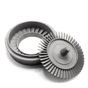 Accuracy 0.004mm Nickel Titanium Alloy Casting Machining Forging Turbine Impeller Nozzle Ring Turbo Turbocharger Parts