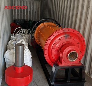 Trituradora de oro de la industria metalúrgica directa de fábrica Molino de bolas 900*1800 Tamaño de descarga por debajo de 0.075mm - Product Image 4