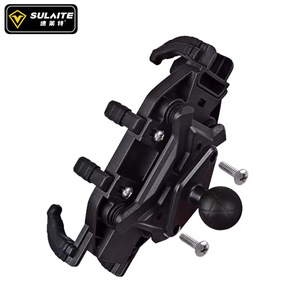 Sulaite Motorcycle Phone Holder M1 <b>Compact</b> Shock Absorbing For Riding Navigation - Product Image 4