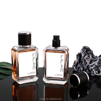 Flacon de parfum personnalisé de 50 ml, flacon de parfum de luxe, flacon en verre vide, emballage
