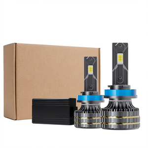 ไฟหน้ารถยนต์ LED ข้ามพรมแดน M9 รุ่นใหม่ Maidsail 6000K ความสว่างสูง แสงแบบโฟกัส OLIVER Fitment - Product Image 1