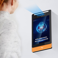 Machine de contrôle d'accès de sécurité murale avec système Android Nouveaux produits biométriques d'expérience de présence d'horloge