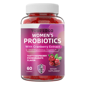 Probióticos Femeninos con Arándano <span class=keywords><strong>y</strong></span> <span class=keywords><strong>Fibra</strong></span> Prebiótica para el Apoyo de la Salud del Tracto Urinario <span class=keywords><strong>y</strong></span> Digestivo, Veganos - Product Image 1