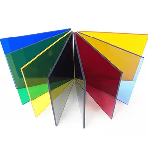 Building Materials Suppliers waterproof flat plastic polycarbonate solid sheet price