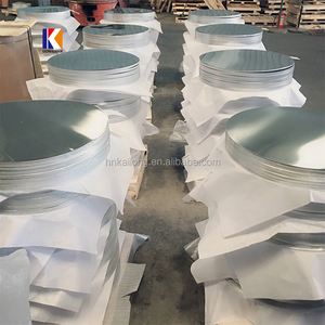 Placa circular de aleación de aluminio, 0,3mm-6mm, Círculo de aluminio grueso, 3003 discos de aluminio para ollas - Product Image 5