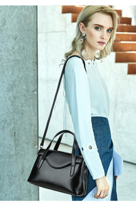 Sacs pour femmes classiques de grande capacité, sacs à bandoulière en cuir véritable de créateurs pour femmes, sac à main, sacs à main de luxe - Product Image 3