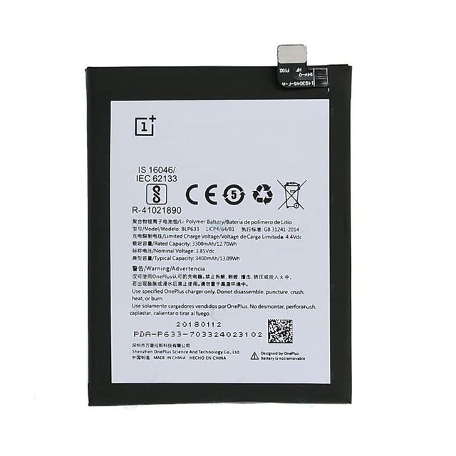 Factory Replacement Batteries for OnePlus 3T/OPPO A11/A11X/OPPO R11/OPPO A83/OPPO R15/OPPO A33 Rechargeable Original Battery