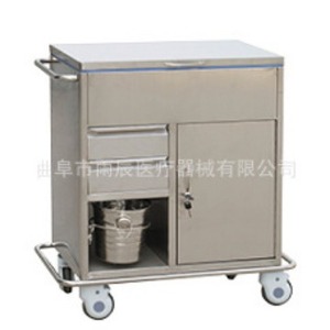 Carrito de Tratamiento de Acero Inoxidable Xin Yuchen 670x450x900mm con Doble Cajón, Carro Médico para Hospital y Salón de Belleza - Product Image 3