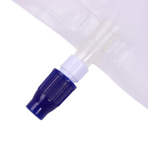 Kantong Drainase Urine Sekali Pakai 2000ml dari PVC Kelas Medis yang Disterilkan dengan Ozon Bersertifikat CE Berkualitas Tinggi untuk Penggunaan Rumah Sakit - Product Image 3