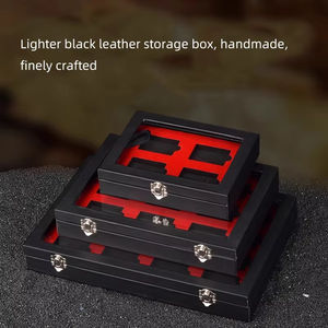 Caja de almacenamiento para encendedores, expositor de encendedores con múltiples compartimentos, caja de colección de encendedores vintage a prueba de viento - Product Image 4