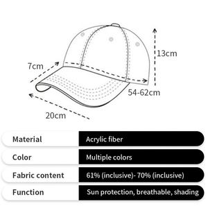 Casquette de baseball personnalisée, broderie tendance, casquette de baseball grise confortable pour homme, pour l'extérieur - Product Image 4