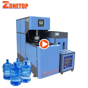 Semi Automatic 18 Lts 18.9 Ltr 19 Litre 20 Liter 5Gallon Plastic PET Bottle Preform Stretch Blow Moulding Machine