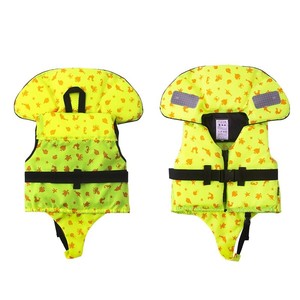 เสื้อชูชีพเด็ก เสื้อว่ายน้ำโฟมลอยน้ำสูงสำหรับกีฬาทางน้ำชายหาด - Product Image 5