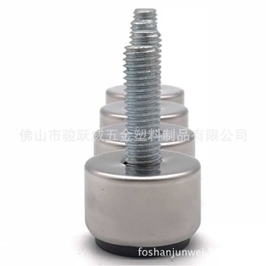 Furniture <b>Leg</b> M8 25mm 304 Stainless Steel <b>Adjustable</b> Anti Slip <b>Table</b> Chair Feet - Product Image 5