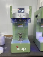 Scelleuse automatique haute performance pour boîtes, machine de scellage pour bocaux en aluminium et PET, coque personnalisée, équipement d'emballage alimentaire et de boissons