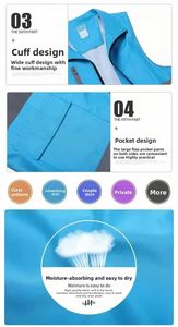 Hochreflektierende ANSI Klasse 2 TJL Marke Outdoor-Aktivitätsjacke Locker Sitzende Herren-Reflektorweste mit Anpassbarem Logo - Product Image 6