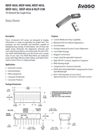 E-TAG HLCP-J100 LED BAR GRAPH 10SEG ROUGE Composants électroniques Circuit intégré IC HLCP-J100