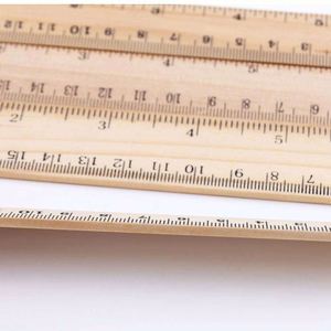 Règles promotionnelles écologiques en bois de 15 cm, 20 cm, 30 cm pour étudiants, enseignants, papeterie et fournitures scolaires, logo personnalisé - Product Image 2