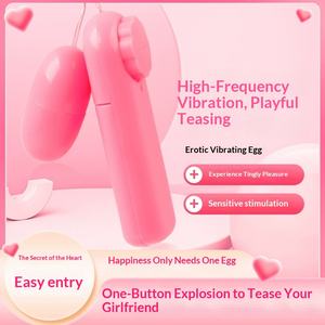 Mainan Seks Dewasa untuk Wanita, Stimulasi Titik G, Getaran Ganda, Vibrator untuk Pasangan, Vibrator Telur untuk Wanita - Product Image 2