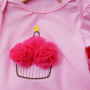 Bebé chica cumpleaños vestidos 1 año vestido de cumpleaños de bebé niña, tul, vestido de algodón mameluco con diadema de verano recién nacido mameluco - Product Image 6