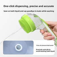 Cepillo de Baño Multifuncional de Silicona, Cepillo de Ducha Suave para Masaje y Aseo de Perros y Gatos, Cepillo de Limpieza Suave para Lavar con Champú