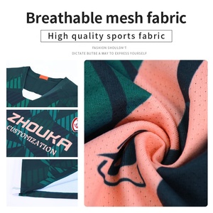 OEM <span class=keywords><strong>kit</strong></span> di maglia da <span class=keywords><strong>calcio</strong></span> verde personalizzato di alta qualità sublimata traspirante ad asciugatura rapida divise da <span class=keywords><strong>calcio</strong></span> set completi per gli uomini - Product Image 3