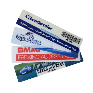 Thụ động người nước ngoài H9 9654 dài phạm vi <span class=keywords><strong>860</strong></span>-<span class=keywords><strong>960MHz</strong></span> dùng một lần và không thấm nước UHF RFID xe kính chắn gió Tag cho tự động Spa - Product Image 4