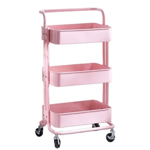 Chariot de rangement multifonctionnel moderne le plus populaire pour les ongles, chariot de beauté pour salon de spa en acier inoxydable pour le salon - Product Image 1