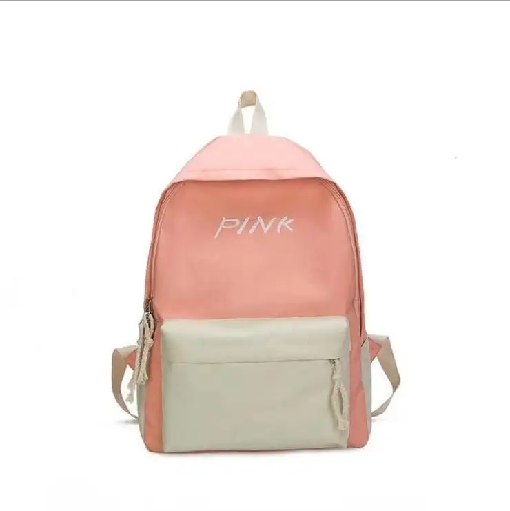 Factory Wholesale Casual Backpack with Logo Custom School Bags Hot Sale Lady Canvas Backpack for Sale