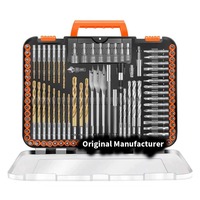 Nouvel ensemble de supports magnétiques industriels multifonctionnels pour embouts CRV, 127 pièces, kit de réparation de tournevis, embouts de différents types