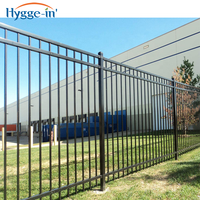 Paneles de Metal y acero de 3m, diseños tubulares, hierro fundido, valla de jardín y puertas para casas, de aluminio, sin excavar, valla de aluminio con poste, China