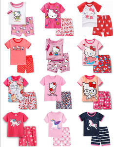 2026 New European American Casual Style Anna Elsa Two-Piece Set Girls Cartoon Breathable Cotton Short Sleeve <strong>Frozen</strong> <strong>Pajamas</strong> - Product Image 5