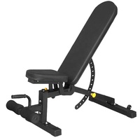 Chaise d'haltères réglable multifonctionnelle pour l'entraînement des pectoraux et des épaules, idéale pour les salles de sport à domicile et la musculation