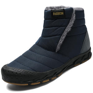 Chaussures Chunky Homme/Femme en Daim Épais et Chaudes, Style Western, Résistantes à l'Usure, à Enfiler, Hauteur Cheville, Idéales pour la Neige - Vente Flash Dropshipping - Product Image 2