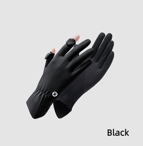 Guantes de seguridad de protección solar UV para mujer de verano, guantes de pantalla táctil para deportes al aire libre, conducción, pesca, guantes de trabajo