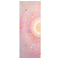 Tapis de yoga en daim imprimé sur mesure de 1 mm, pliable, produit populaire de haute qualité, tapis de yoga et de Pilates