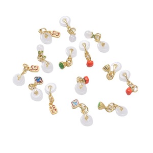 Danf Peace, wealth and Good ฟอร์จูน pendant, Chalcedony, Lotus POD Orchid Bell Bell Bell Trick เครื่องประดับ DIY เครื่องประดับสร้อยข้อมือ - Product Image 5