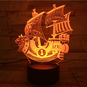 Schönes Design Dekor Licht 3D Lampe Led Tisch lampen Schreibtisch Tisch lampen Kinder DIY Acryl Geschenk LED Nachtlicht Buntes Geschenk Dekor - Product Image 1