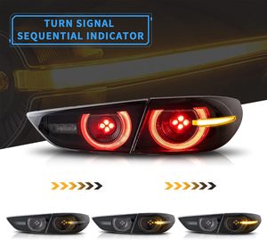 Feux arrière LED VLAND 35W 12V pour Axela <span class=keywords><strong>3</strong></span> <span class=keywords><strong>MAZDA</strong></span> 2019-2021 berline (ne convient pas aux modèles TCR) Animation dynamique séquentielle - Product Image 3