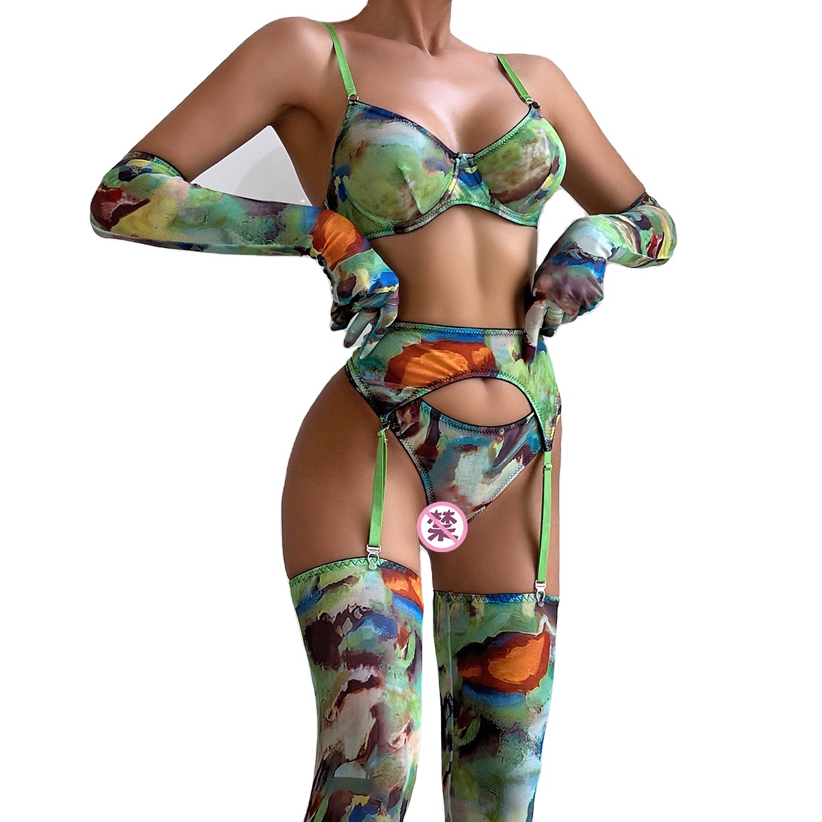 Shop Our New Sexy Leopard Print Underwear Set with Pantyhose Shop Our New Sexy Leopard Print Underwear Set with Pantyhose