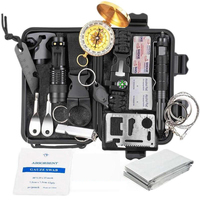 Kit de survie SOS extérieur DIY de haute qualité, boîte multifonction étanche, équipement tactique d'urgence, accessoires de camping