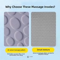 Semelles intérieures massantes et amortissantes pour chaussures, confortables, pour femmes et hommes, semelles intérieures de sport