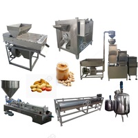 Ligne de production industrielle à petite échelle de pâte de noix de coco, de beurre d'arachide et de beurre d'amande, machine à fabriquer du beurre d'arachide
